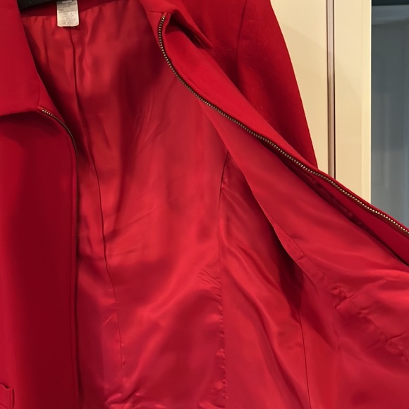 Red Wool Jacket - Picture 4 of 4